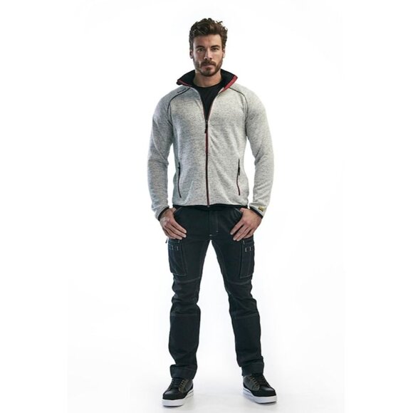 Blaklader Other - Blåkläder 4965 Grey Knit Jacket – Size Large – NWT Heavy-Duty Workwear Sweater
